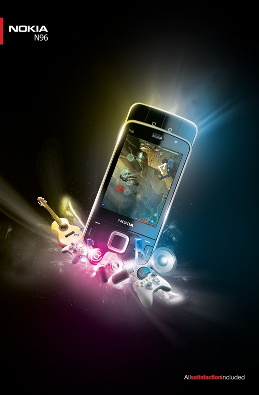 Advertising concepts nokia n96 by hilall20061