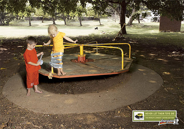 Advertising inspiration: Designiolo Energizer Toys Advertising inspiration: Designiolo Energizer Toys