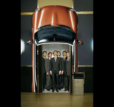 advertising-inspiration-elevator-advertising-mini-cabrio-elevator-advertisement advertising-inspiration-elevator-advertising-mini-cabrio-elevator-advertisement
