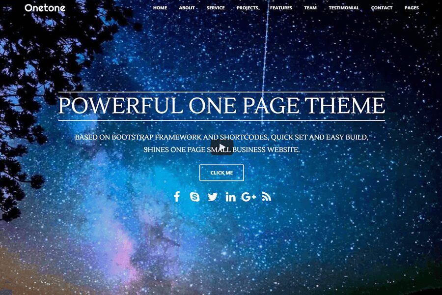 onetone WordPress theme