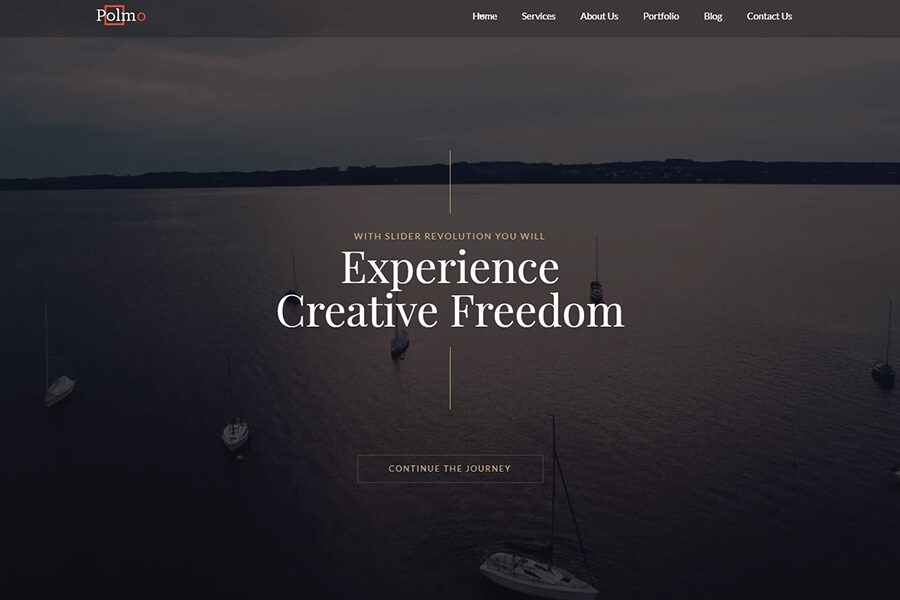 Polmo WordPress theme