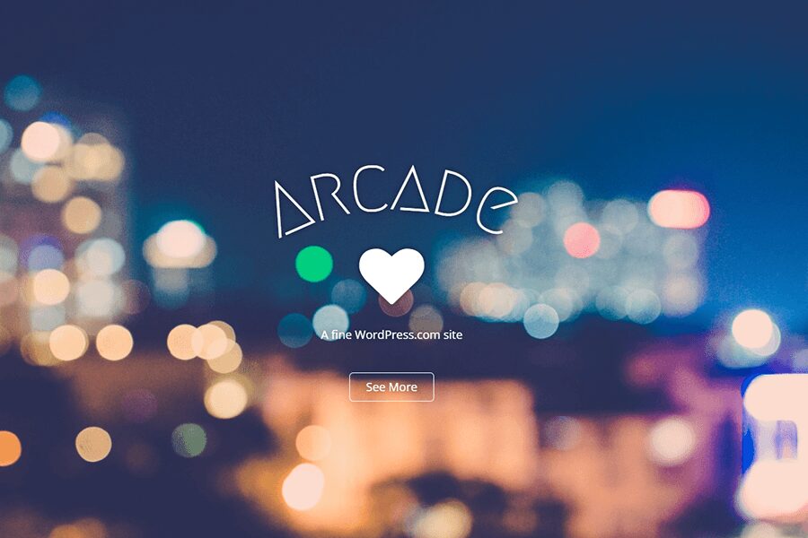 Arcade WordPress theme