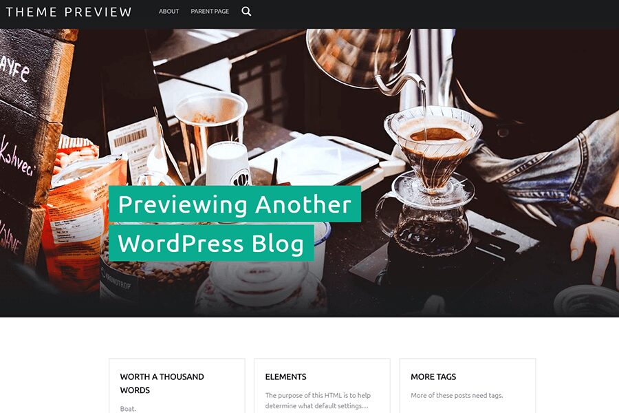 Auberge WordPress theme