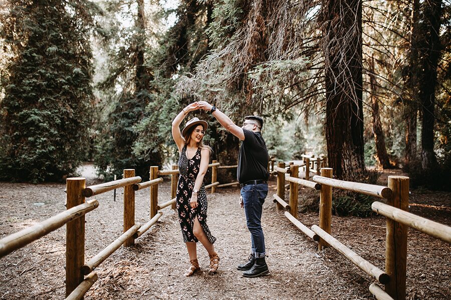 love dancing couple