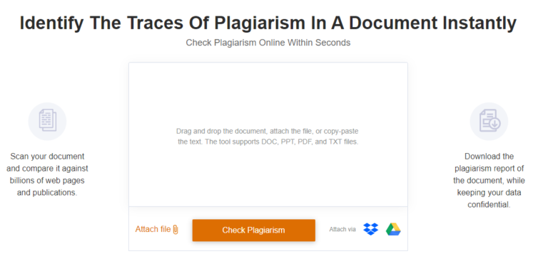 plagiarism checker free online without word limit