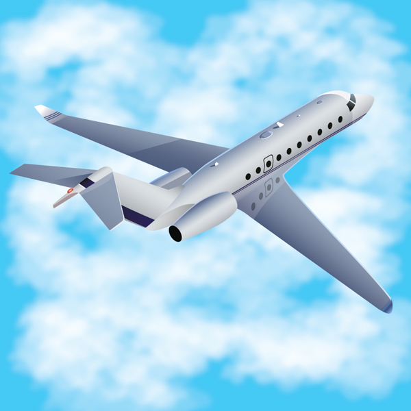 How to Create a 3D Airplane with Adobe Illustrator, by Iaroslav Lazunov 