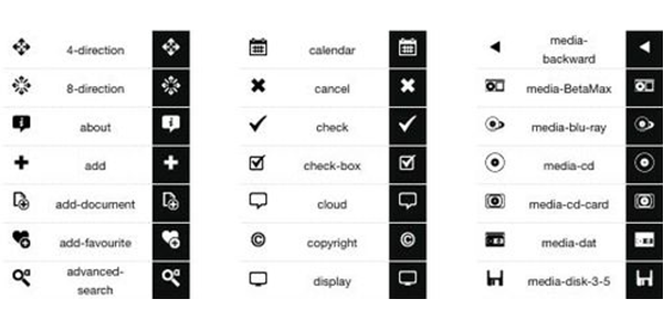 Default Icons- Minimalist Icon Design Set