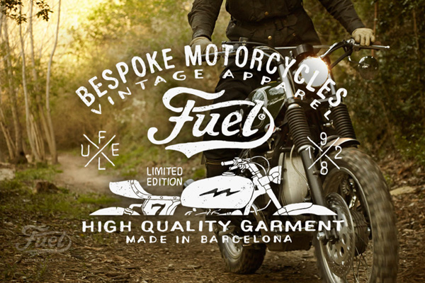 Fuel Motorcycles apparel branding by BMD Design