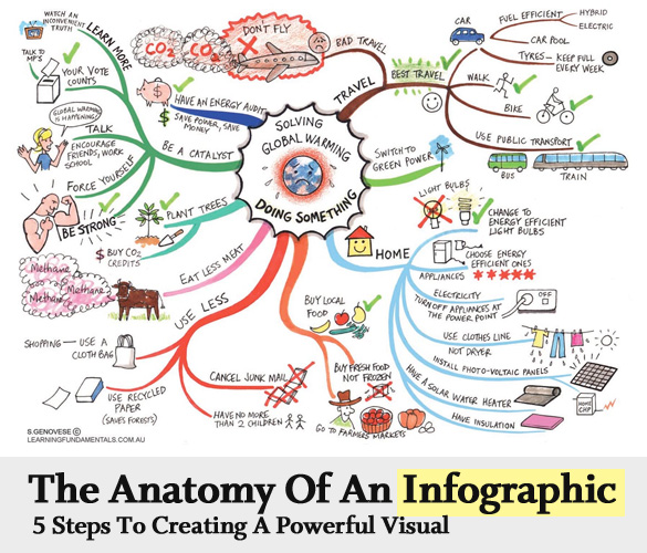 The Anatomy Of An Infographic: 5 Steps To Create A Powerful Visual