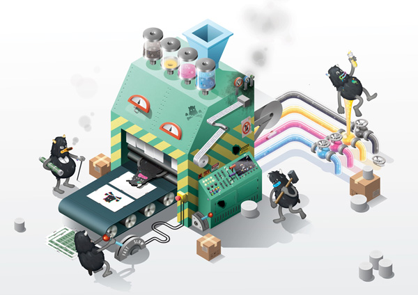 Design an Isometric Infographic, by Tim Smith