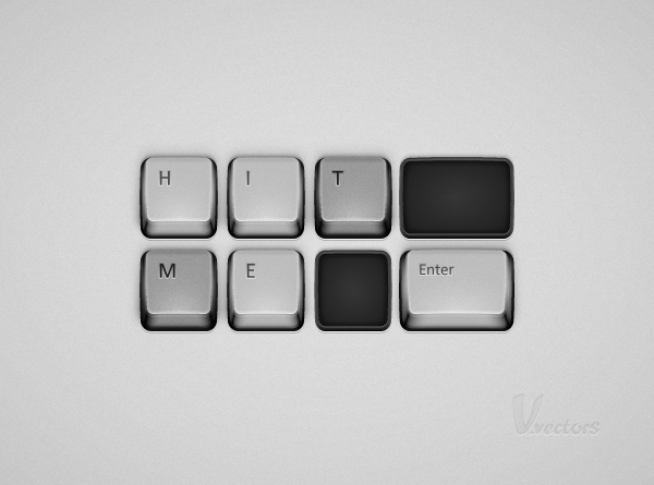 How to Create a Detailed Keyboard Button Illustration in Adobe Illustrator, by Andrei Marius 