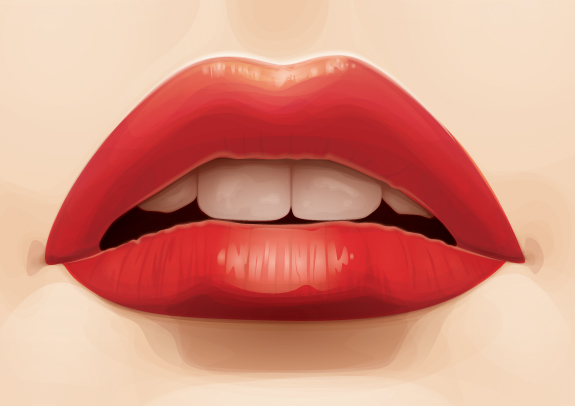 Vectoring a Pair of Luscious Lips in Illustrator CS6, by Sharon Milne 