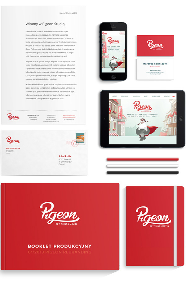 Pigeon Rebranding, by Studio Pigeon