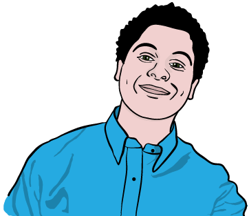 Self-Portrait in Adobe Illustrator CS6, by St. George's Web Design