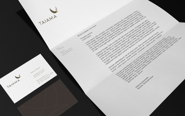 Corporate and Brand Identity: Taiama by Roger Oddone