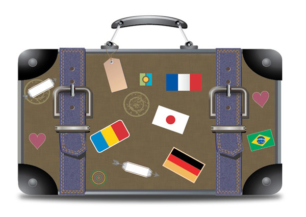 Learn To Make A Wonderful Vector Travel Suitcase In Illustrator by Shaina