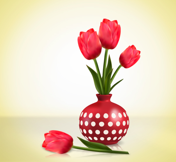 Create Detailed Tulips With Gradient Mesh, Without the Mesh Tool in Illustrator, by Diana Toma 