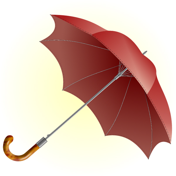 Use a Basic Polygon, 3D Rotate & Gradients to Illustrate an Umbrella by Alexander Egupov