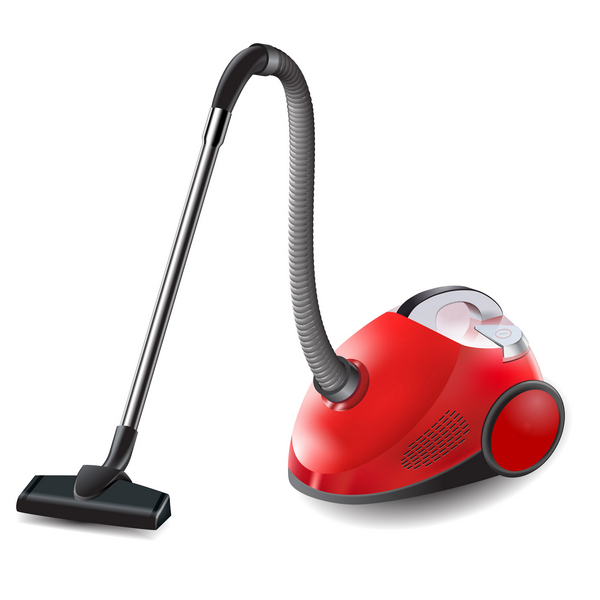 How to Illustrate a Vector Vacuum Cleaner